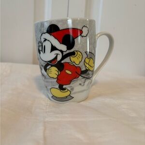 Disney Xmas Holiday Mug with classic Mickey Mouse.
